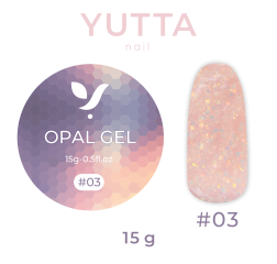 YUTTA Гель для моделирования Opal gel №3, 15мл