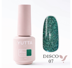 YUTTA Гель лак Disco 07, светоотражающий, 8мл