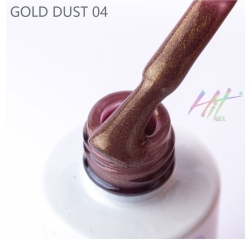 HIT Гель лак Gold Dust 04, 9 мл