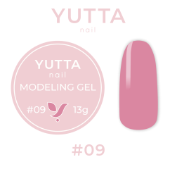 YUTTA Гель для моделирования Modeling gel 09, 13гр