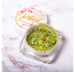 BLESK Дизайн для ногтей Алмазная россыпь №01