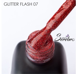 SEREBRO Гель лак Glitter flash 07, 11мл