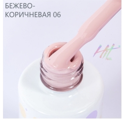 HIT Гель лак Brown 06, 9 мл