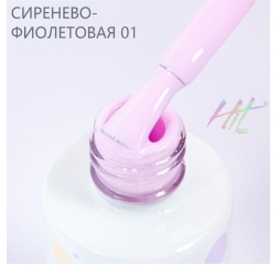 HIT Гель лак Lilac 01, 9 мл