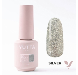 YUTTA Гель лак Silver, 8мл