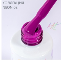 HIT Гель лак Neon 02, 9 мл