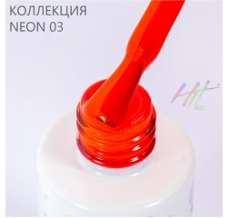 HIT Гель лак Neon 03, 9 мл