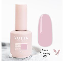 YUTTA База камуфлирующая Creamy 03, 15мл