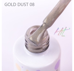 HIT Гель лак Gold Dust 08, 9 мл