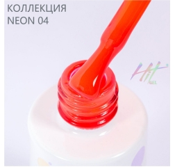 HIT Гель лак Neon 04, 9 мл