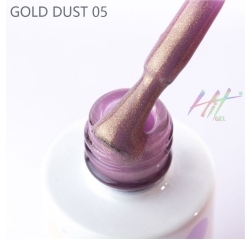 HIT Гель лак Gold Dust 05, 9 мл