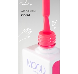 MOODNAIL Гель-лак Coral, 10мл