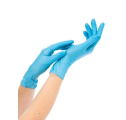 Перчатки NitriMax голубые S