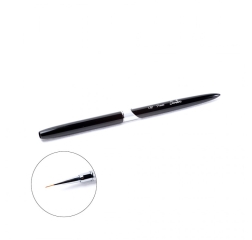 SEREBRO Кисть для тонких линий №02, 9 мм