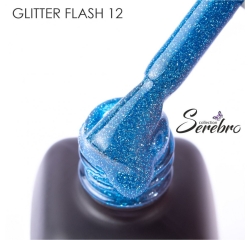 SEREBRO Гель лак Glitter flash 12, 11мл