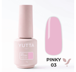 YUTTA Гель лак Pinky 03, 8мл