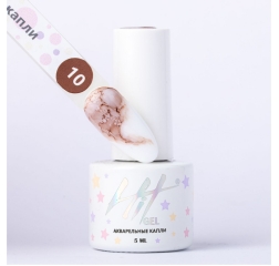 HIT Акварельные капли с шиммером 10, 5 мл