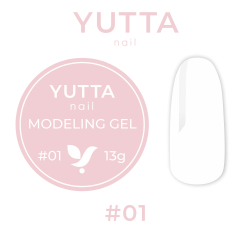 YUTTA Гель для моделирования Modeling gel 01, 13гр, прозрачный