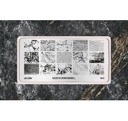 Go! Stamp пластина для стемпинга 42