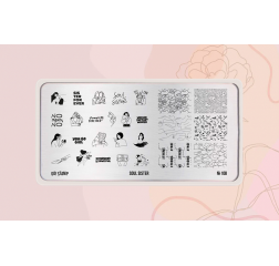 Go! Stamp пластина для стемпинга 108