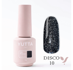 YUTTA Гель лак Disco 10, светоотражающий, 8мл