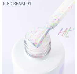 HIT Гель лак Ice Cream 01, 9 мл