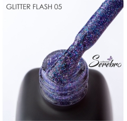 SEREBRO Гель лак Glitter flash 05, 11мл