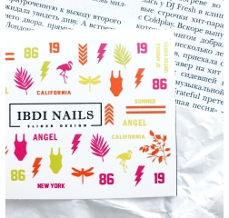 Ibdi Nails COLORFUL №55