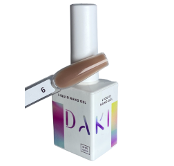 DAKI Liquid Nano Gel 6, 15 мл