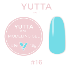 YUTTA Гель для моделирования Modeling gel 16, 13гр