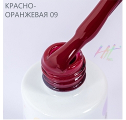 HIT Гель лак Red 09, 9 мл