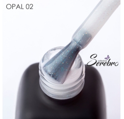 SEREBRO Гель лак Opal 02, 11мл
