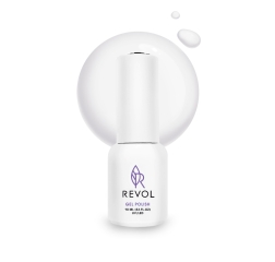 REVOL Гель лак Pure black, без тубуса, 10мл