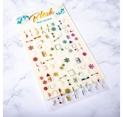 BLESK Наклейки для дизайна ногтей №058