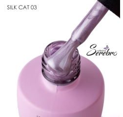 SEREBRO Гель лак Silk Cat 03, 8мл