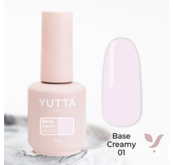 YUTTA База камуфлирующая Creamy 01, 15мл