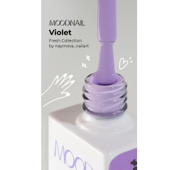 MOODNAIL Гель-лак Fresh Violet, 10мл