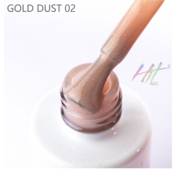 HIT Гель лак Gold Dust 02, 9 мл