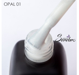 SEREBRO Гель лак Opal 01, 11мл