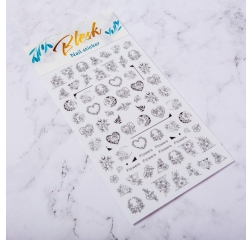 BLESK Наклейки для дизайна ногтей №007