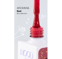 MOODNAIL Гель-лак Bit Red, 10мл