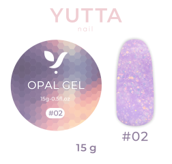 YUTTA Гель для моделирования Opal gel №2, 15мл