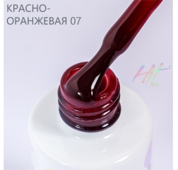 HIT Гель лак Red 07, 9 мл