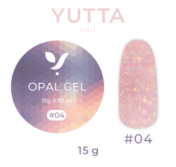 YUTTA Гель для моделирования Opal gel №4, 15мл