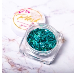 BLESK Дизайн для ногтей осколки стекляруса №08