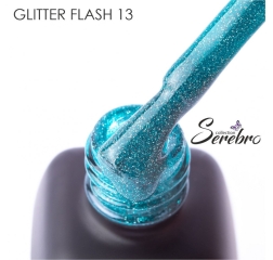 SEREBRO Гель лак Glitter flash 13, 11мл