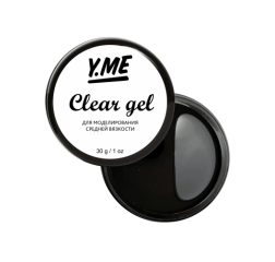 Y.ME Гель для моделирования Clear, 30гр