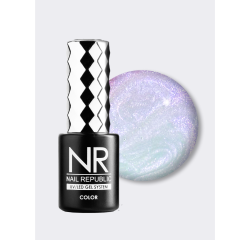 NR-025 Гель-лак, PEARL PRINT Жемчужно-сияющий (10 мл)