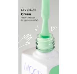 MOODNAIL Гель-лак Fresh Green, 10мл