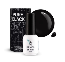 REVOL Гель лак Black, 10мл